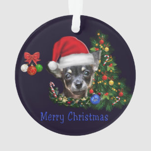 Chihuahua Christmas Ornament