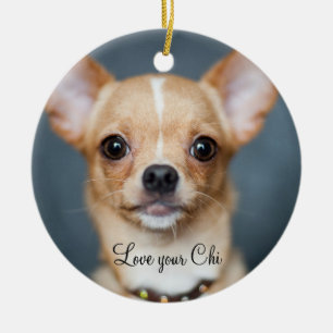 Chihuahua Christmas Ornament Add Your Photo