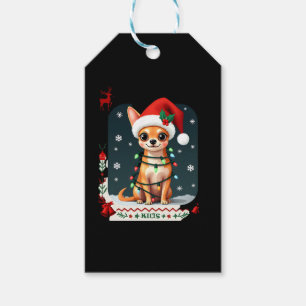 Chihuahua Christmas Santa Ugly Sweater Dog Lover X Gift Tags