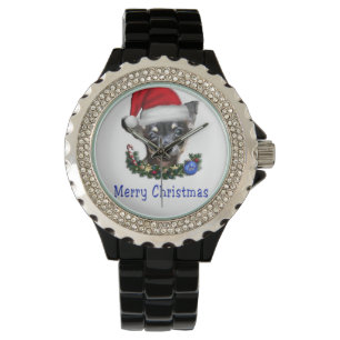 Chihuahua christmas  watch