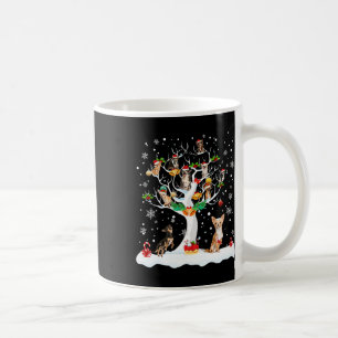 Chihuahua Christmas Xmas Tree Dog Lover Men Women Coffee Mug