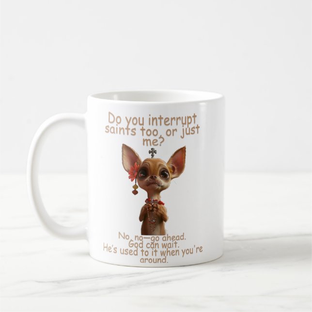 Chihuahua Coffee Mug (Left)