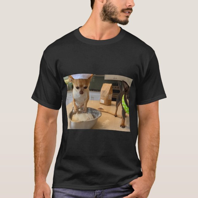 Chihuahua cooking T-Shirt (Front)