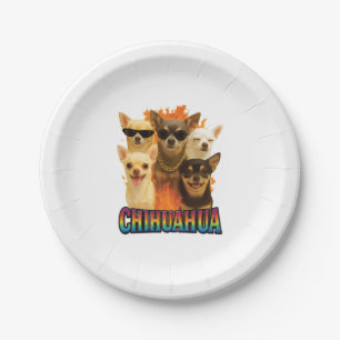 Chihuahua Copy Paper Plate