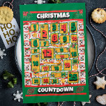 Chihuahua Countdown Christmas Advent Calendar Dog Tea Towel<br><div class="desc">Chihuahua Countdown Christmas Advent Calendar Dog kitchen towel features a watercolor of a Chihuahua with a Christmas hat and a Christmas dog collar. Funny design for Dog Lovers!</div>