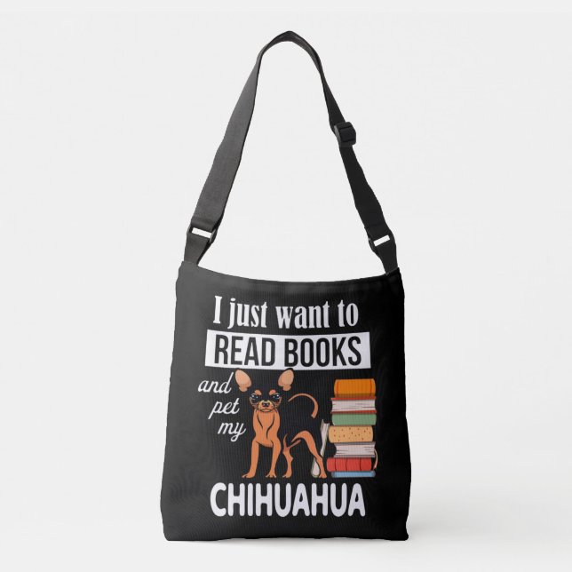Chihuahua Crossbody Bag (Front)