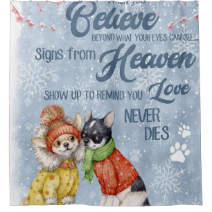 Chihuahua - Cute Puppy Christmas Gift, Shower Curtain