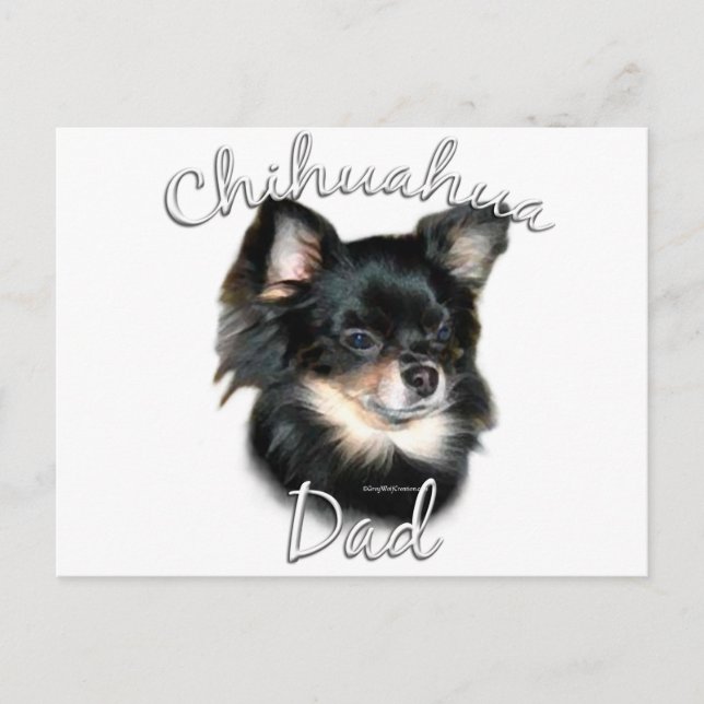 Chihuahua Dad 2 Postcard (Front)