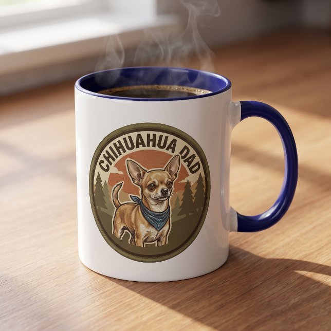 Chihuahua Dad Coffee Mug | Chi Dog Dad Gift (Creator Uploaded)