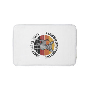 Chihuahua Dad Shirt Vintage Engraving Dog Lover De Bath Mat
