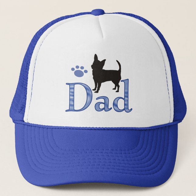 Chihuahua Dad Trucker Hat (Front)