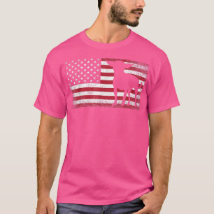 Chihuahua Dog 4th of July Gift American Flag USA T-Shirt