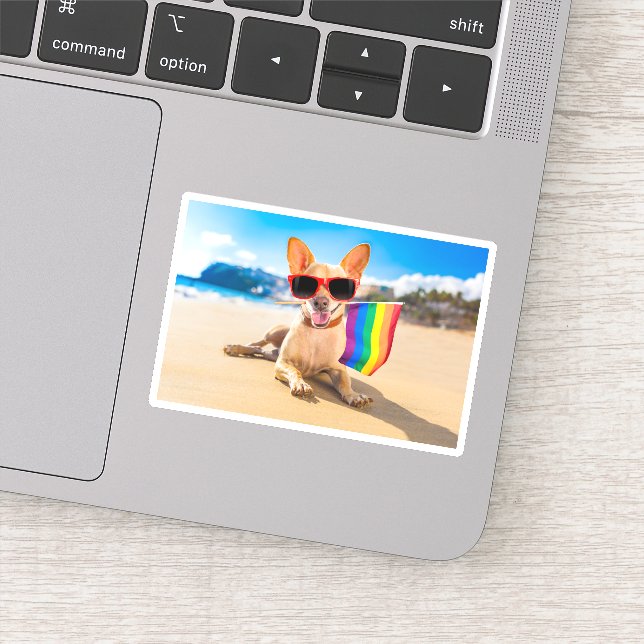 Chihuahua Dog  at the Beach (Detail)