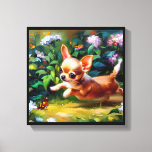 Chihuahua Dog Canvas Print