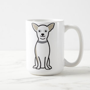 Chihuahua Dog Cartoon Coffee Mug