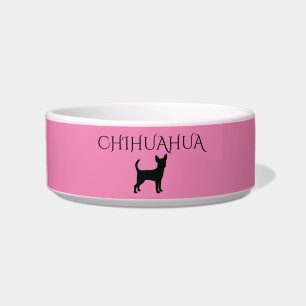 Chihuahua dog ceramic bowl. bowl