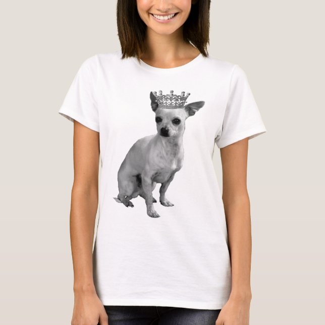 CHIHUAHUA Dog CROWN T-Shirt (Front)