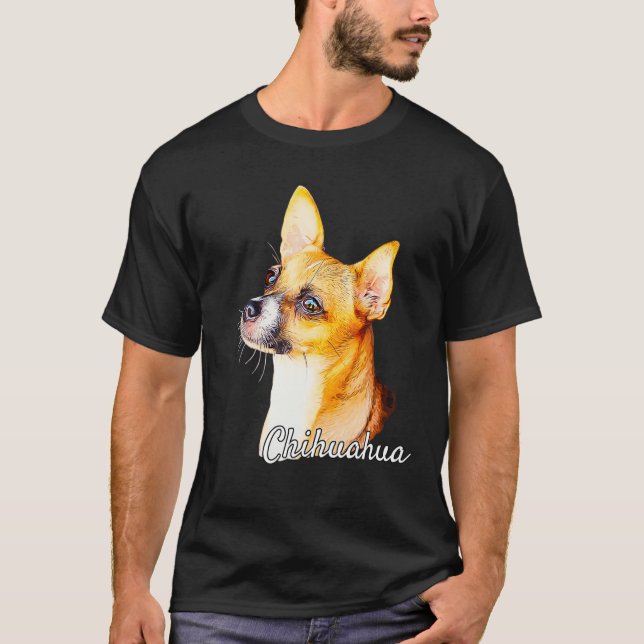 Chihuahua Dog - Cute Chihuahua Puppy Owner T-Shirt (Front)