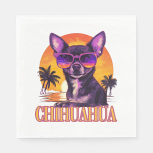 Chihuahua Dog Dog Breed for a Chihuahua Lover Napkin