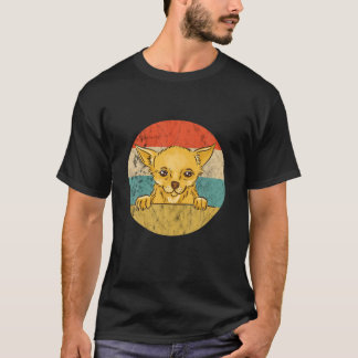 Chihuahua Dog Face Mask Quarantino Funny Cinco De T-Shirt