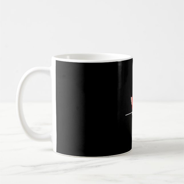 Chihuahua Dog for Christmas Coffee Mug (Left)