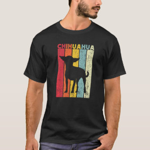 Chihuahua Dog For Men Kids Boys Retro Chiwawa  Dog T-Shirt