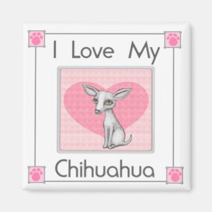 Chihuahua Dog Fridge Magnet
