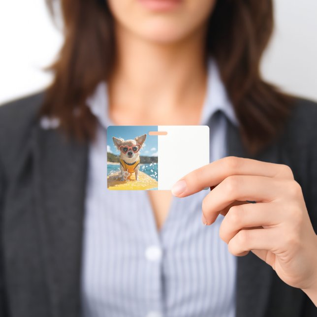 chihuahua dog ID badge (Presented)
