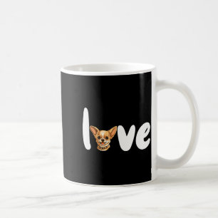 Chihuahua Dog Love For Valentine's Day  Coffee Mug