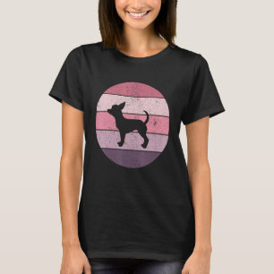 Chihuahua Dog Mom Dad Vintage Retro T-Shirt