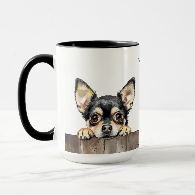 Chihuahua Dog Mug (Left)