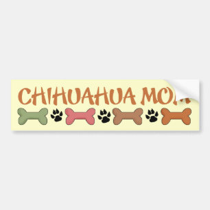 Chihuahua Dog Mum Bumper Sticker