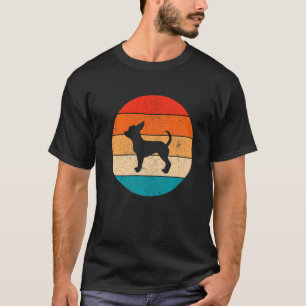 Chihuahua Dog Mum Dad Vintage Retro  2 T-Shirt