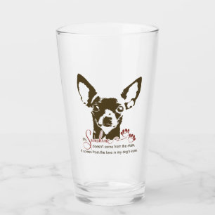 Chihuahua Dog My Sunshine Glass