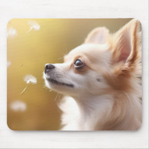 Chihuahua Dog Pet Animal Tranquil Peace Mouse Mat