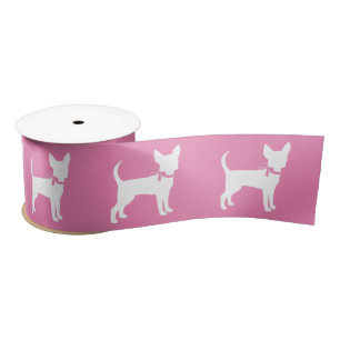 Chihuahua Dog Puppy Satin Ribbon