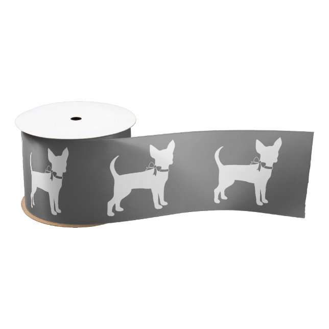Chihuahua Dog Puppy Satin Ribbon (Spool)
