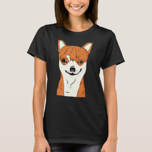 Chihuahua Dog Shirt Funny Chihuahua Smiling Face