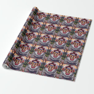 Chihuahua Dog Valentine's Day Wrapping Paper