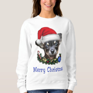 Chihuahua dogs Christmas Sweatshirt