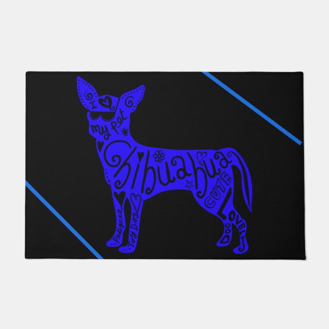 "CHIHUAHUA" DOOR MAT! DOORMAT (Front)