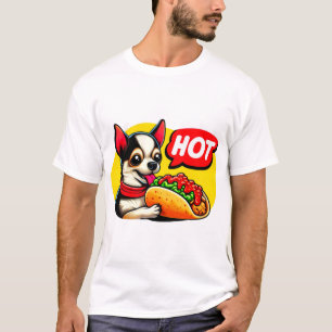 CHIHUAHUA EATING BURRITO 9 T-Shirt