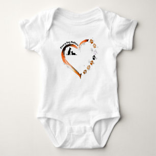 Chihuahua Every Dog Matters Heart Dog Paws Baby Bodysuit