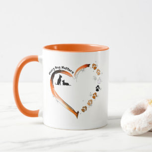 Chihuahua Every Dog Matters Heart Dog Paws Mug
