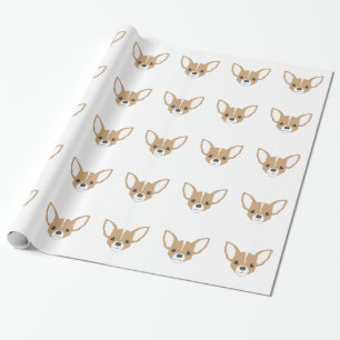 Chihuahua Face Wrapping Paper