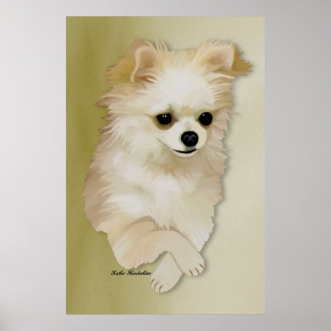 Chihuahua Fawn Puppy Poster (Front)