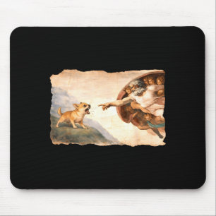 Chihuahua funny dog christian christianity god mouse mat