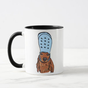 Chihuahua Funny Dog Meme Wearing Crock Mug