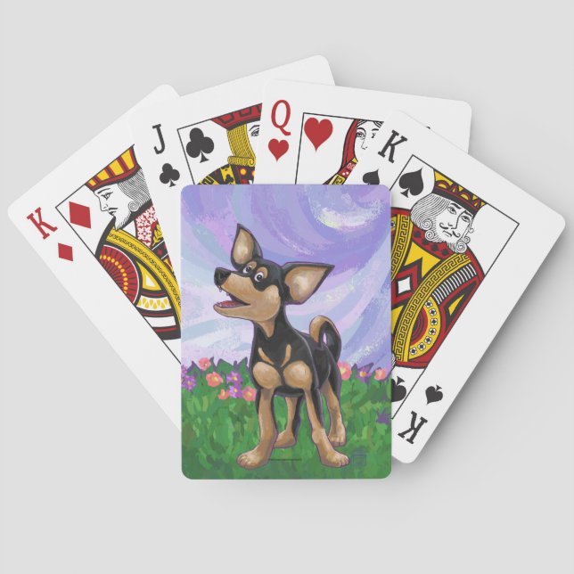 Chihuahua Gifts & Accessories Playing Cards (Back)