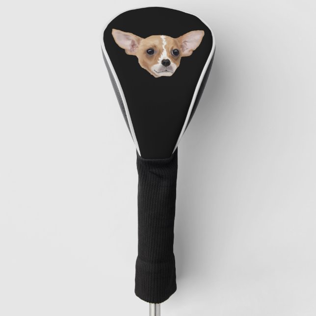 Chihuahua Golf Head Cover (Front)